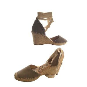 Sam Edelman Womens Wedge Espadrille wedge Ankle Tie Wrap - Size US 8